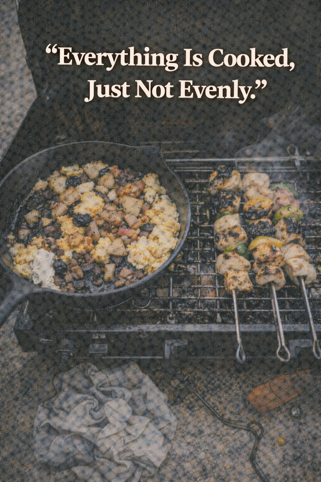 Everything Is Cooked, Just Not Evenly