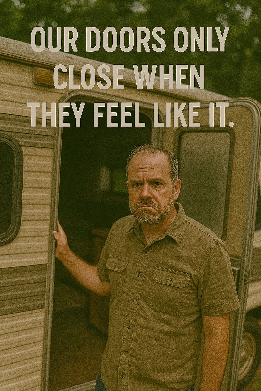 Our Doors Only Close When They Feel Like It