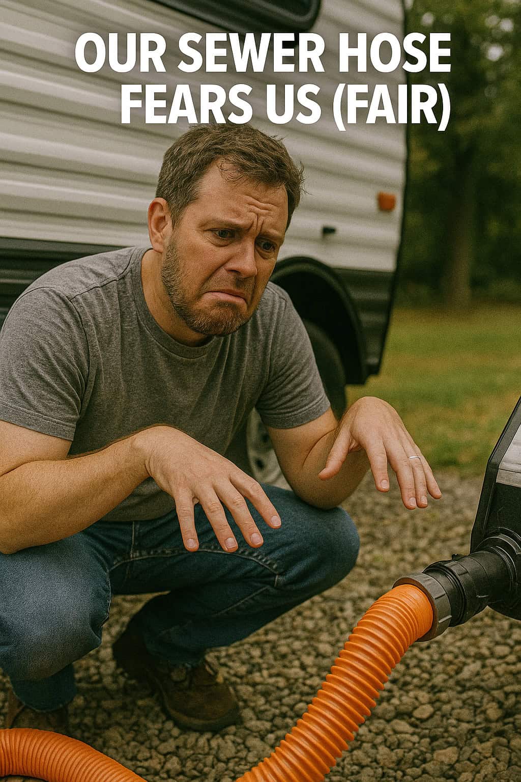 Our Sewer Hose Fears Us (Fair).