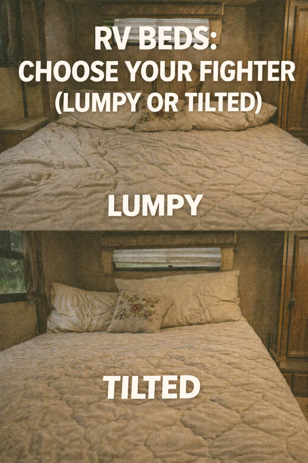 RV Beds: Choose Your Fighter (Lumpy or Tilted)
