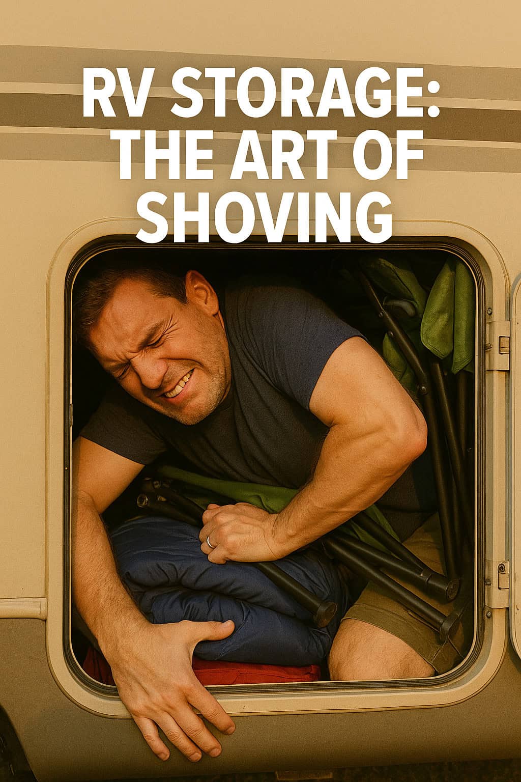 RV Storage: The Art of Shoving