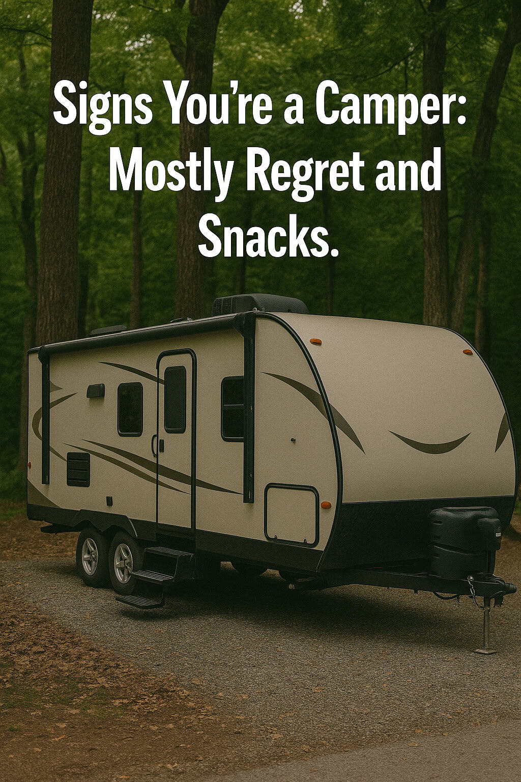Signs You’re a Camper: Mostly Regret and Snacks
