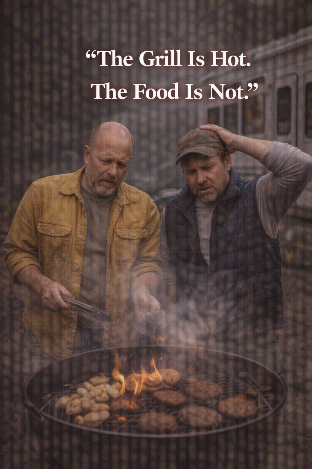 The Grill Is Hot. The Food Is Not.