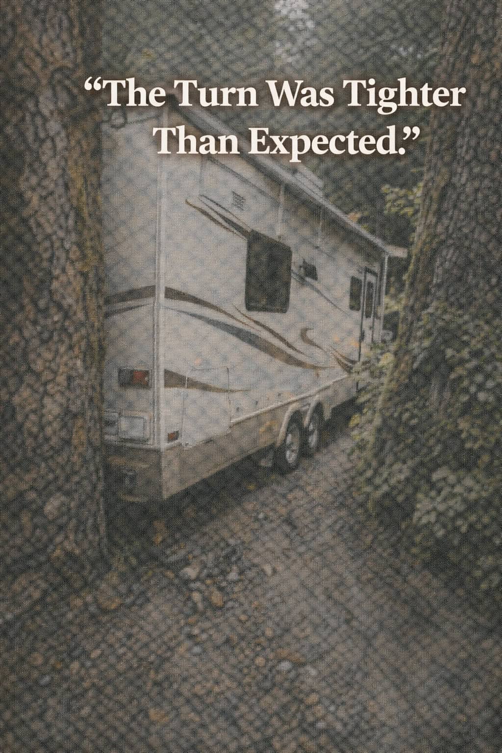 The Turn Was Tighter Than Expected