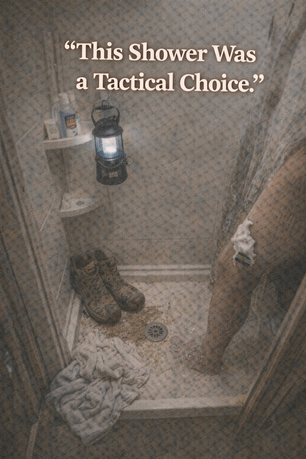 This Shower Was a Tactical Choice