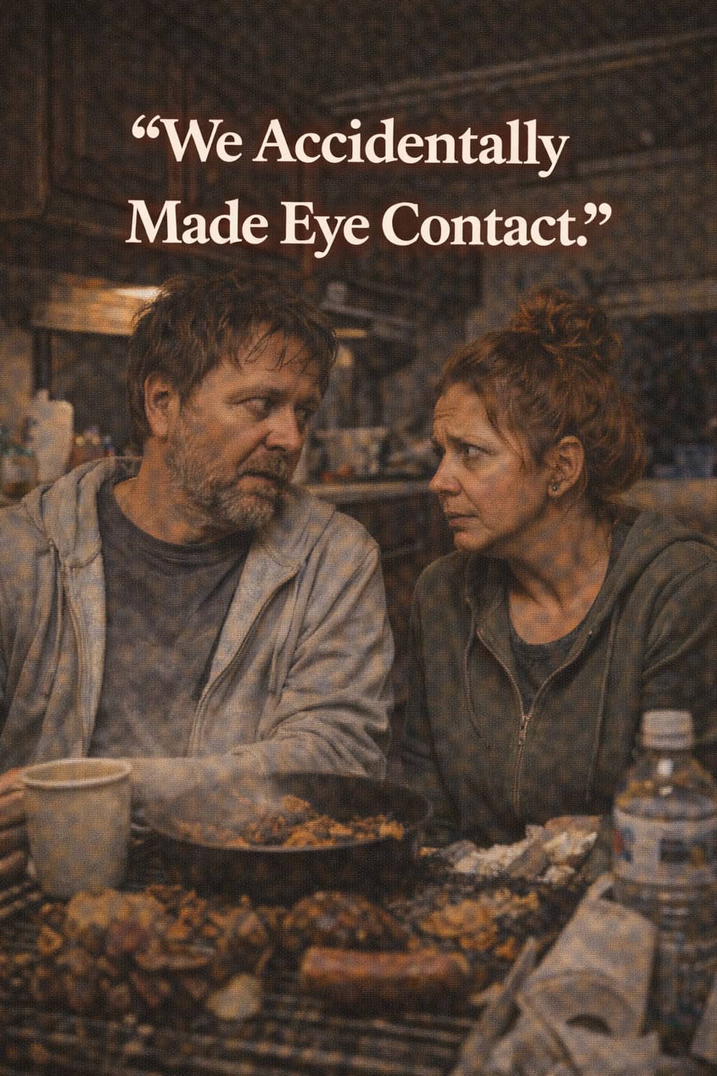 We Accidentally Made Eye Contact