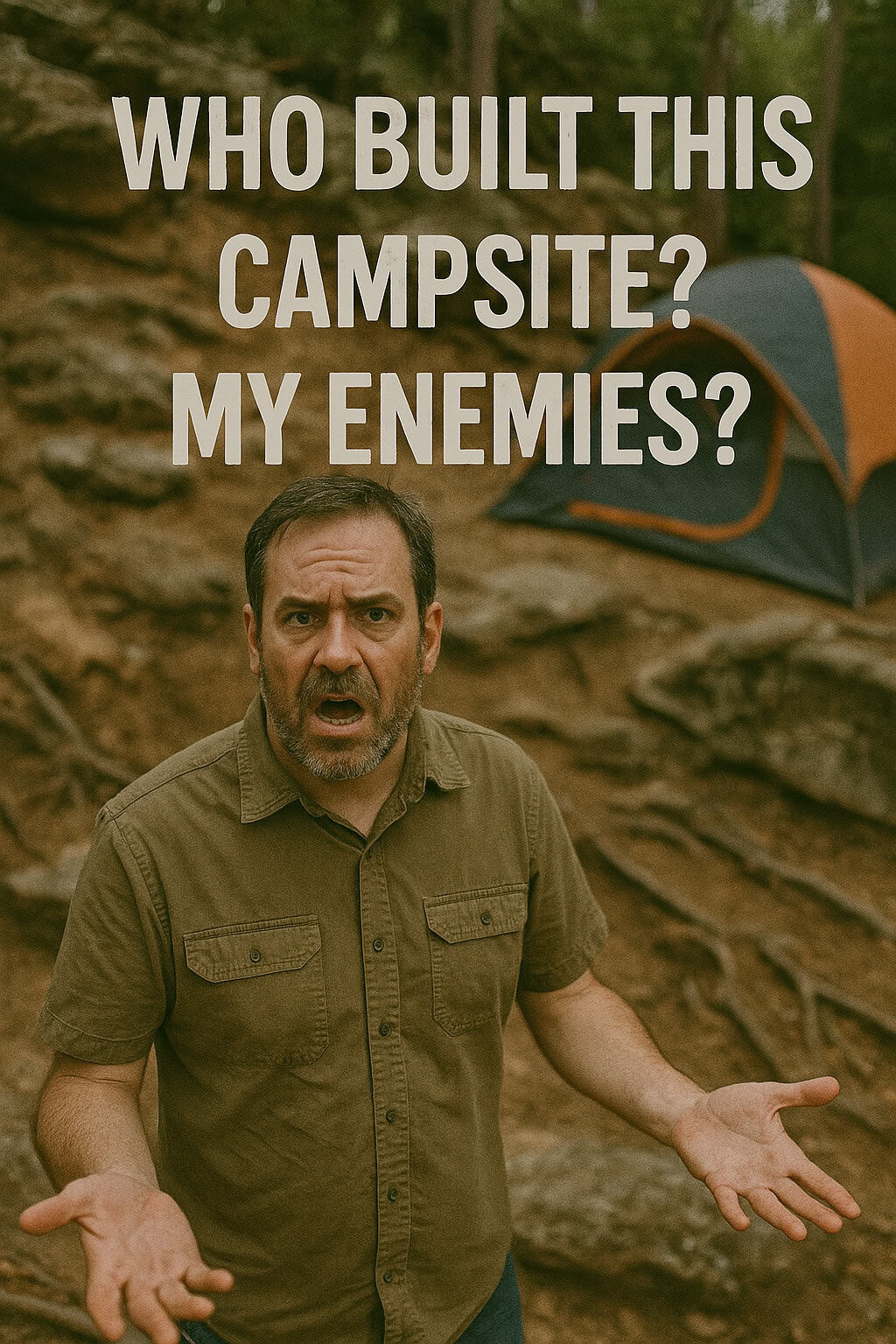 Who Built This Campsite? My Enemies?