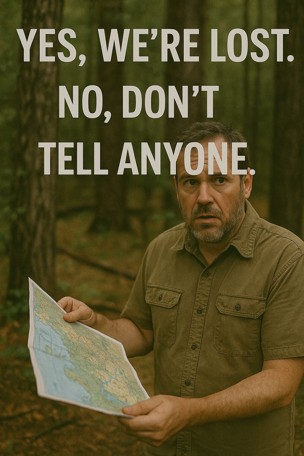 Yes, We’re Lost. No, Don’t Tell Anyone.