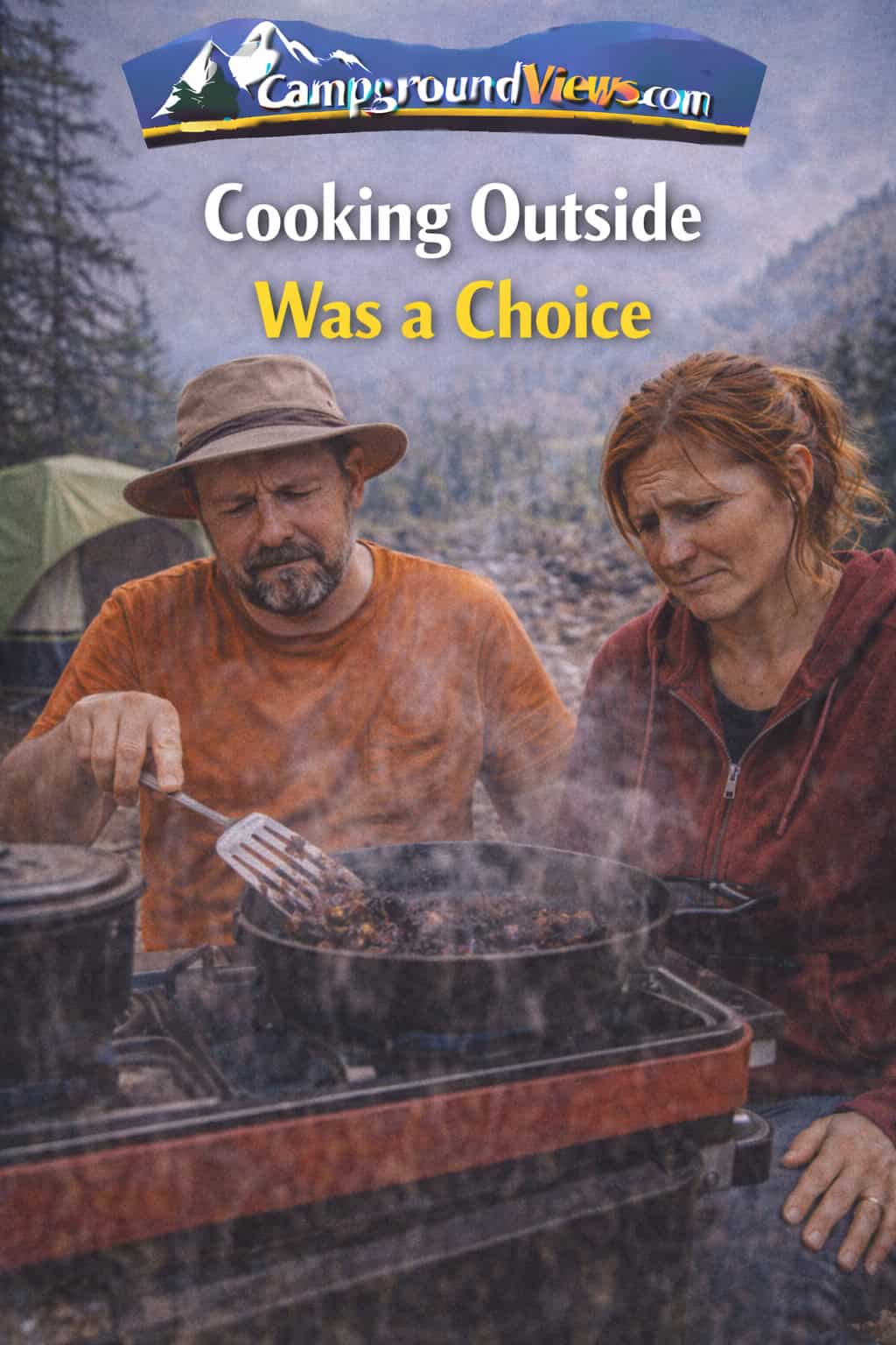 Cooking Outside Was a Choice