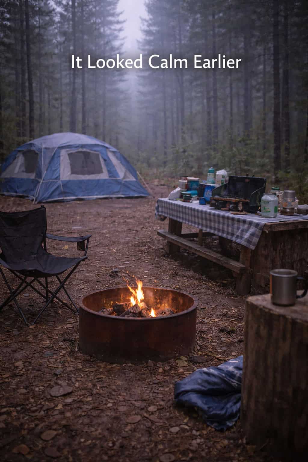 It Looked Calm Earlier