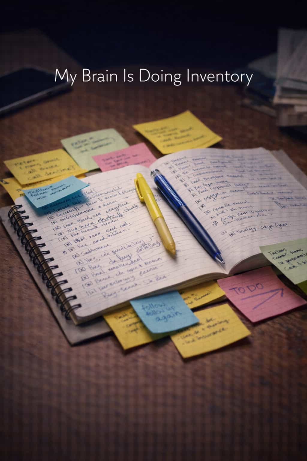 My Brain Is Doing Inventory