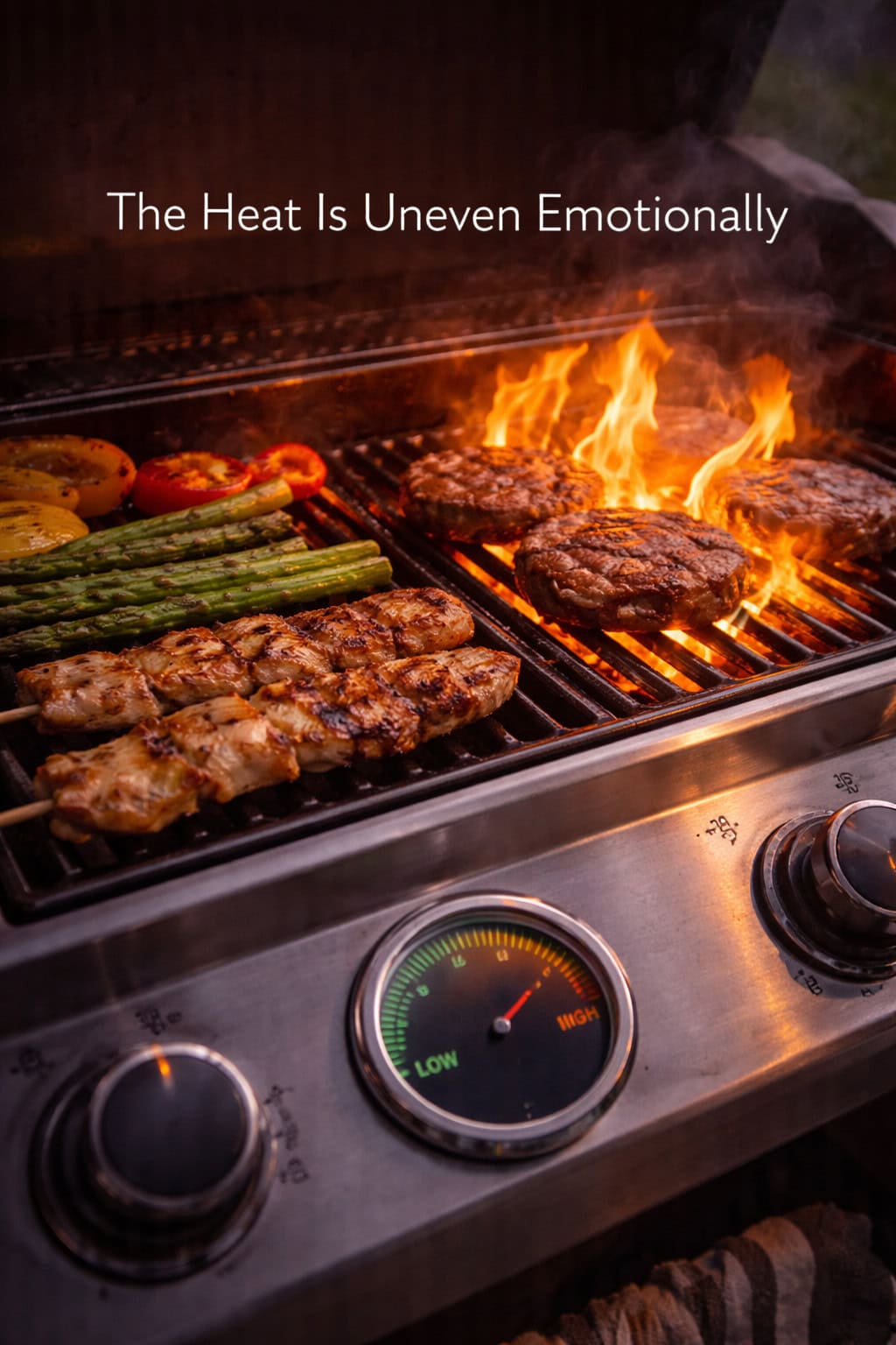 The Heat Is Uneven Emotionally