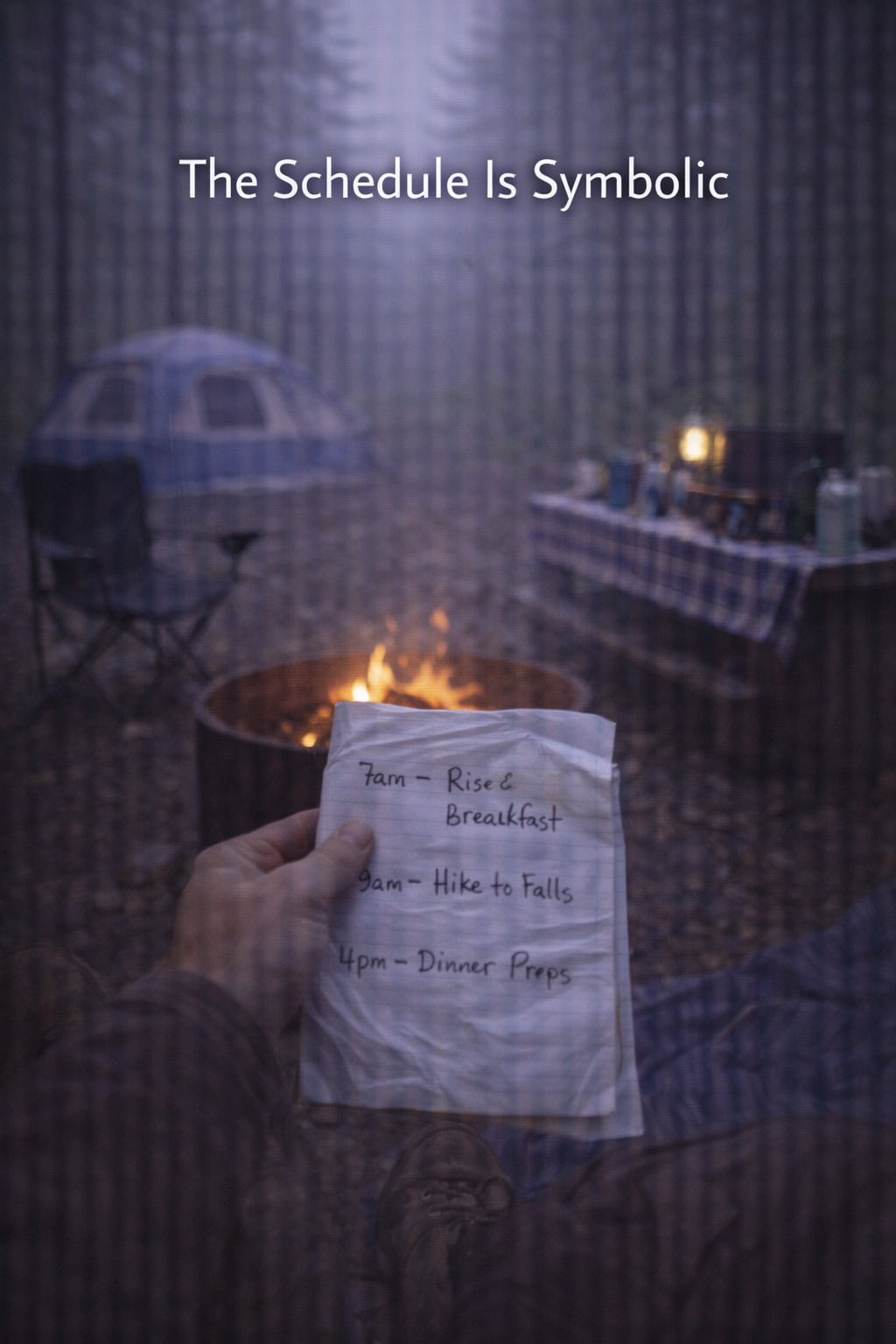 The Schedule Is Symbolic