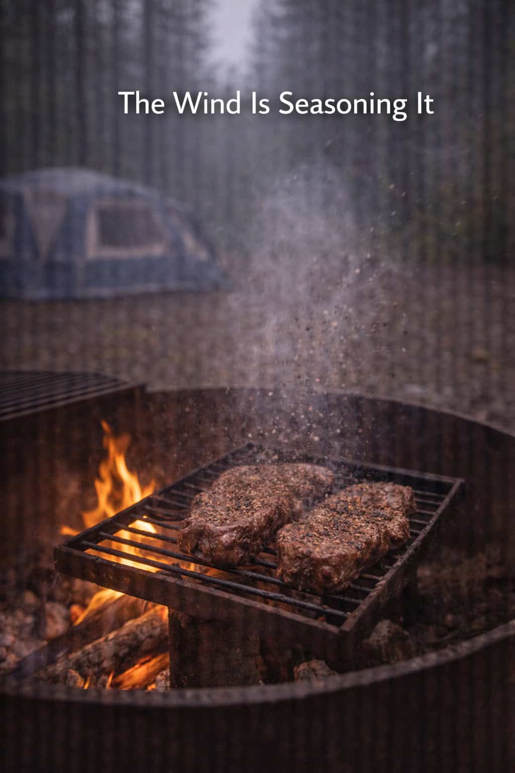 The Wind Is Seasoning It