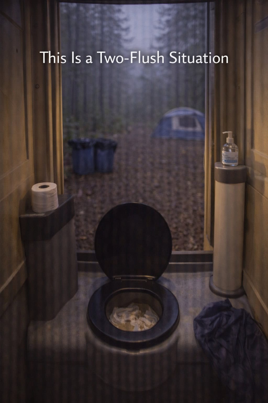 This Is a Two-Flush Situation