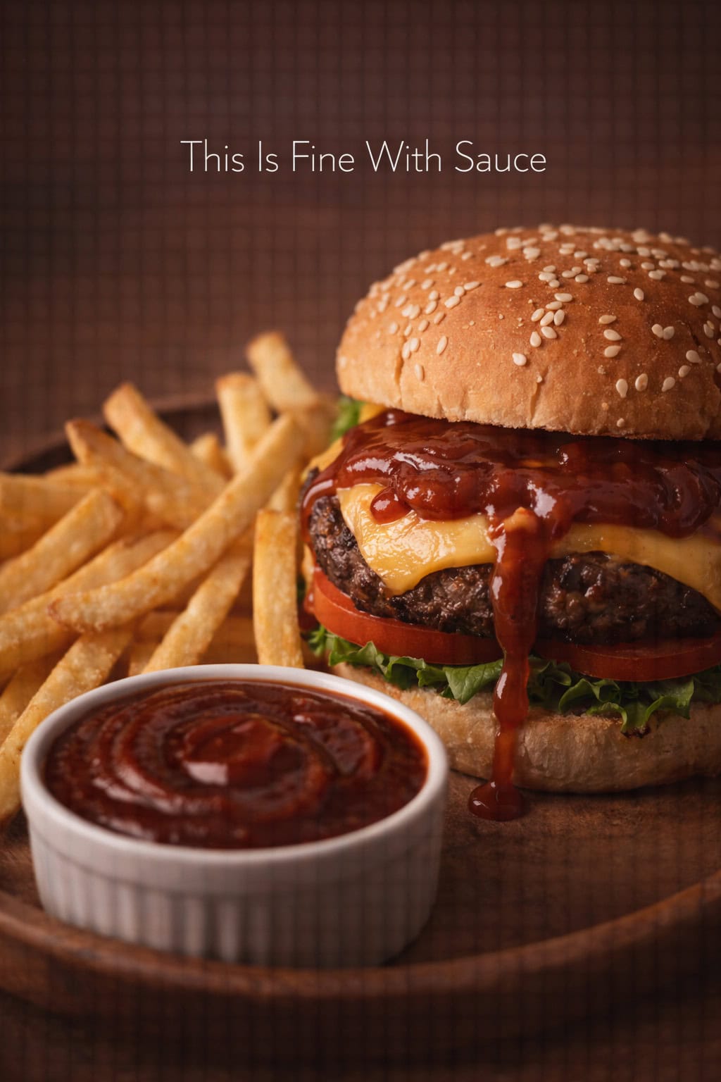 This Is Fine With Sauce