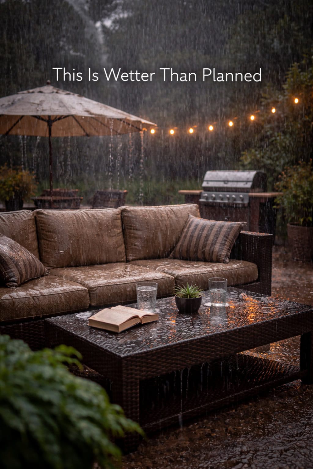 This Is Wetter Than Planned