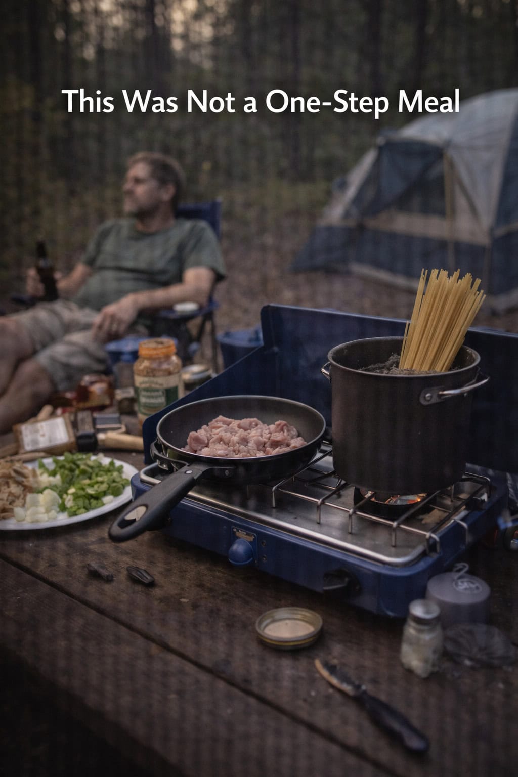 This Was Not a One-Step Meal