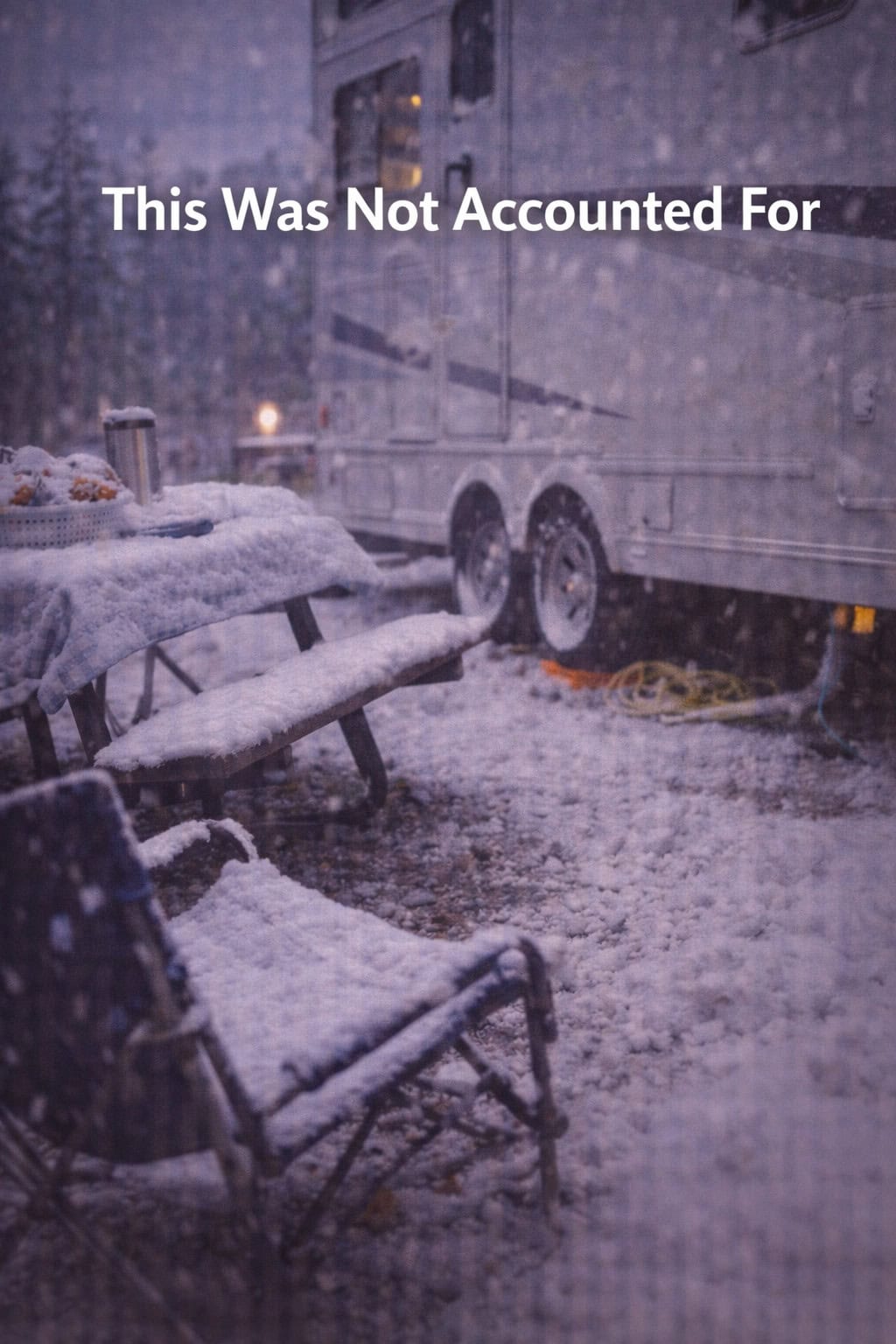 This Was Not Accounted For