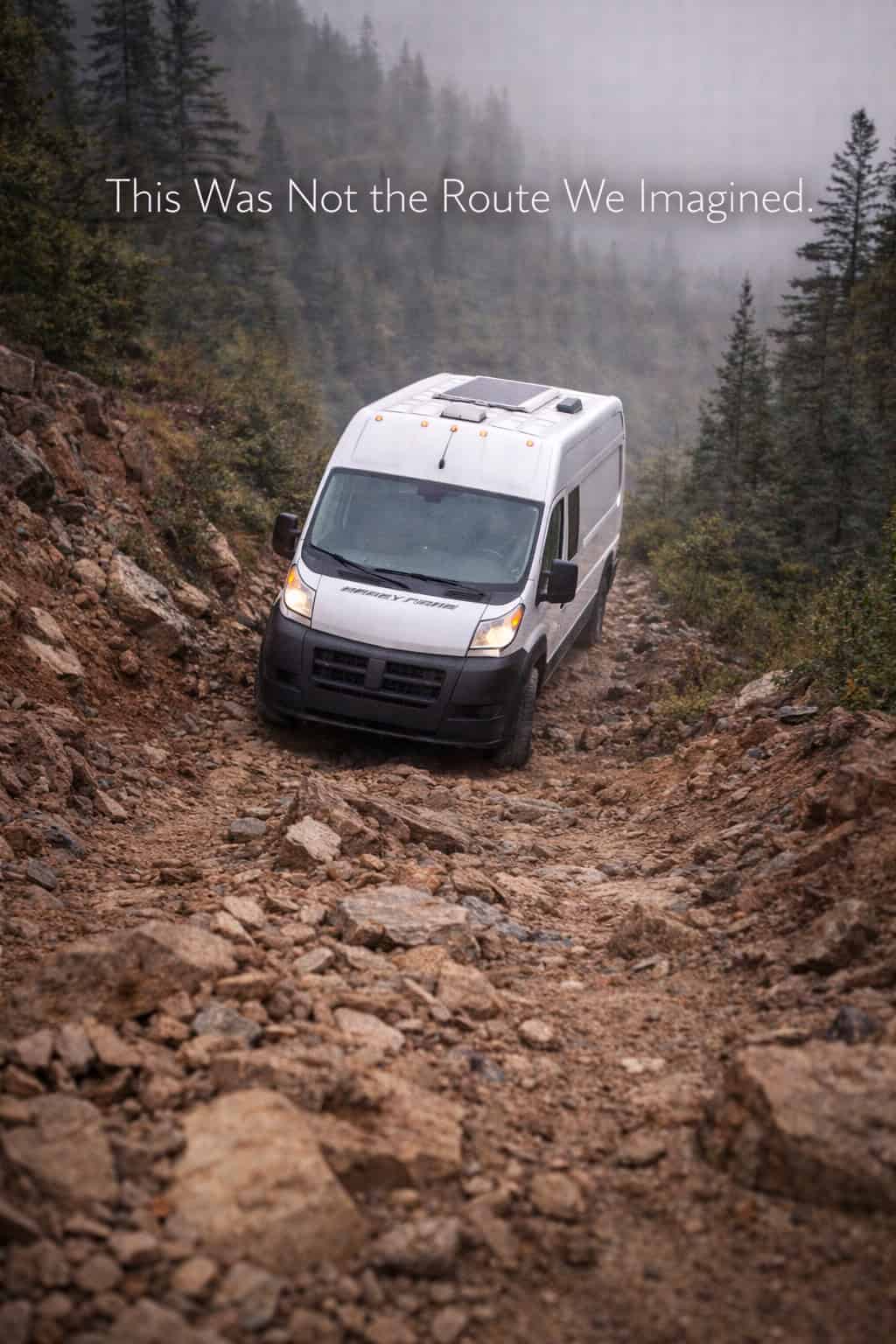 This Was Not the Route We Imagined