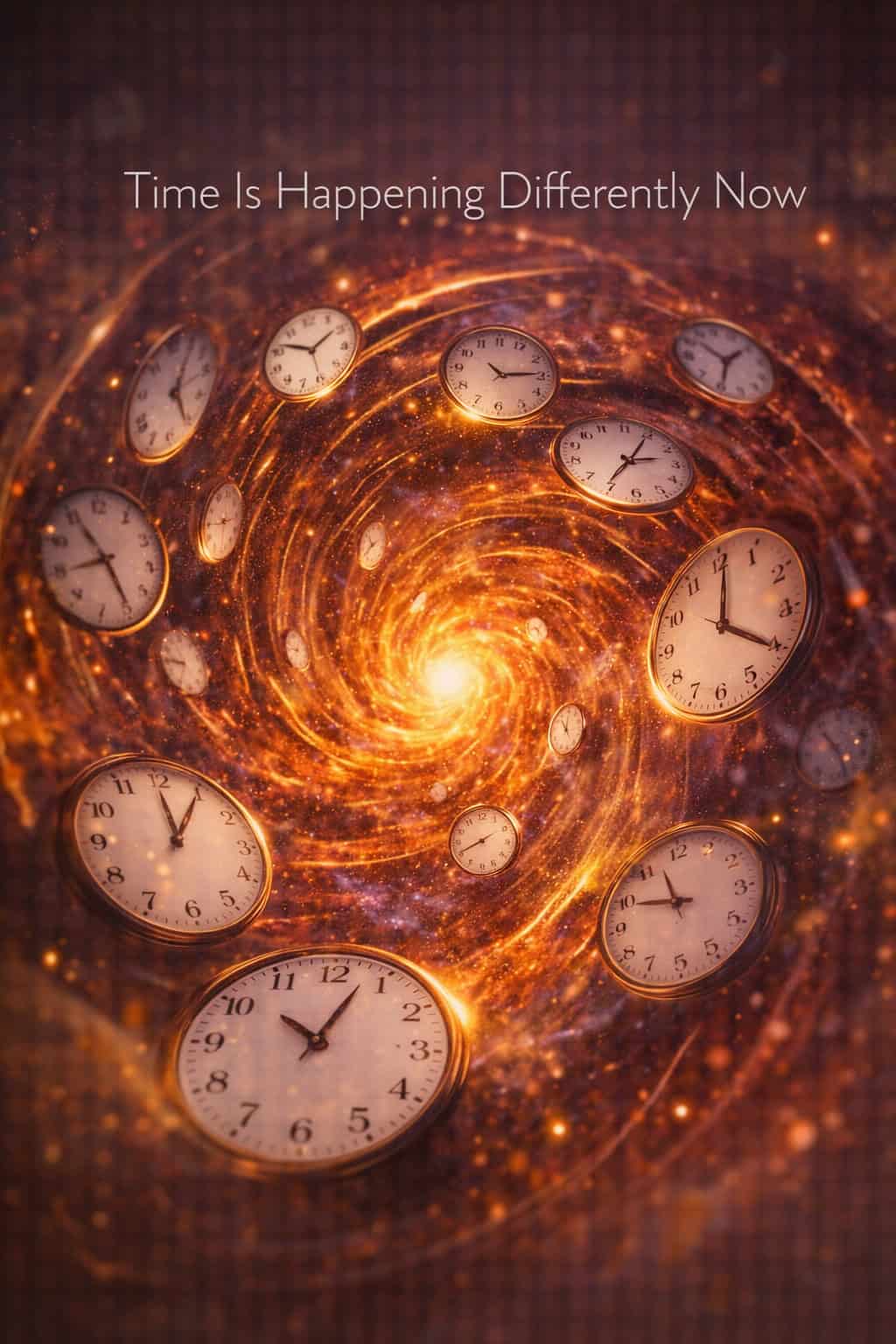 Time Is Happening Differently Now
