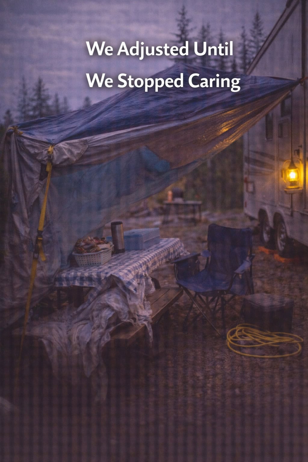 We Adjusted Until We Stopped Caring