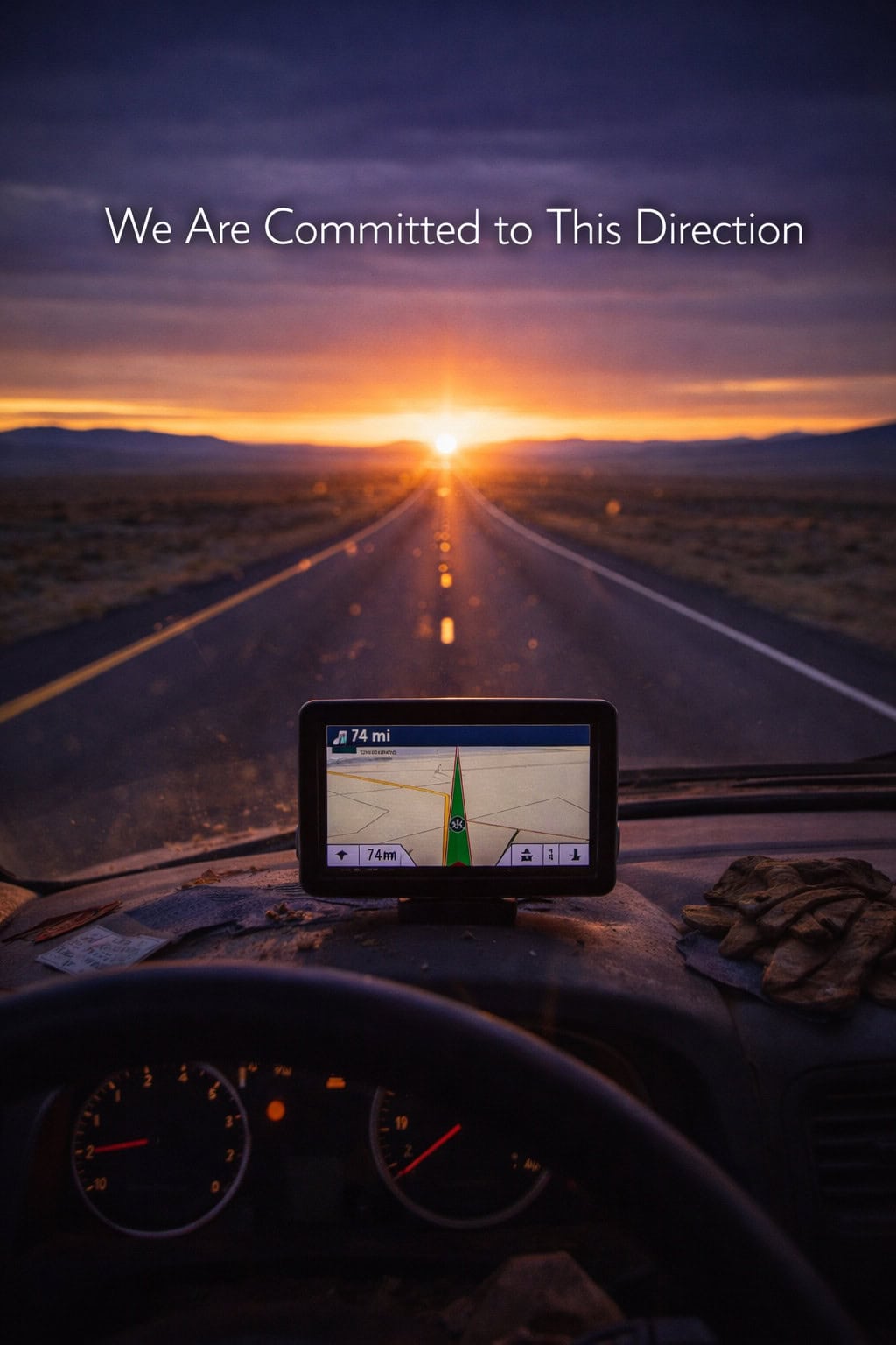 We Are Committed to This Direction