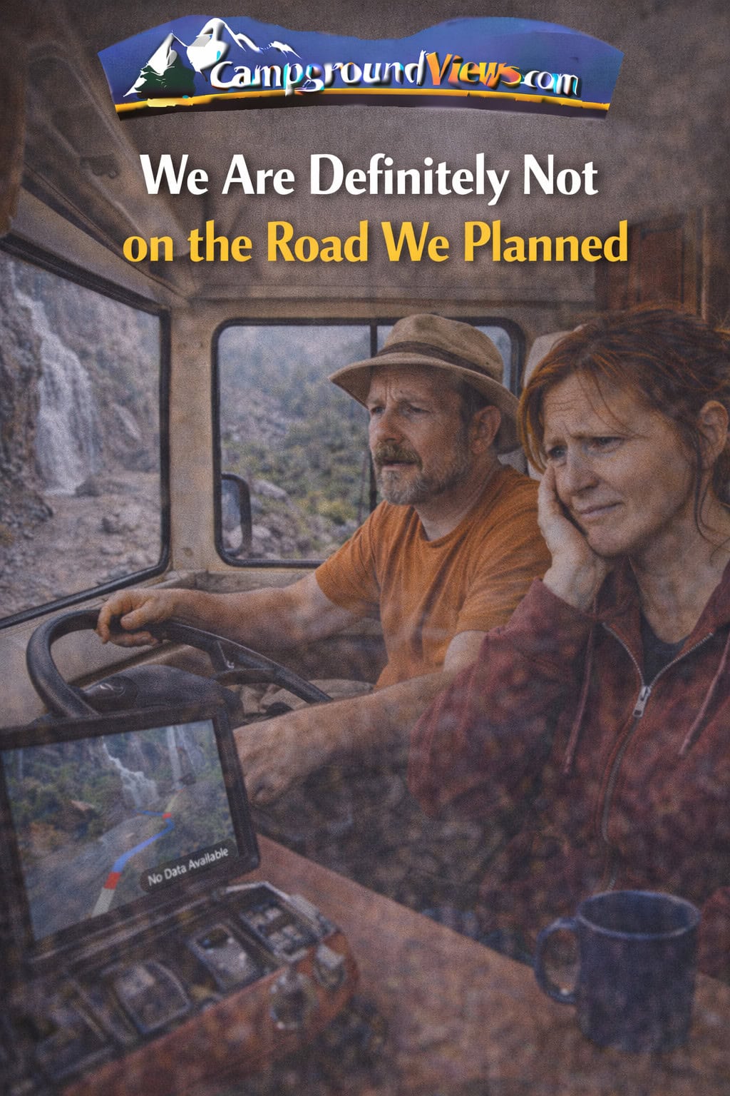 We Are Definitely Not on the Road We Planned