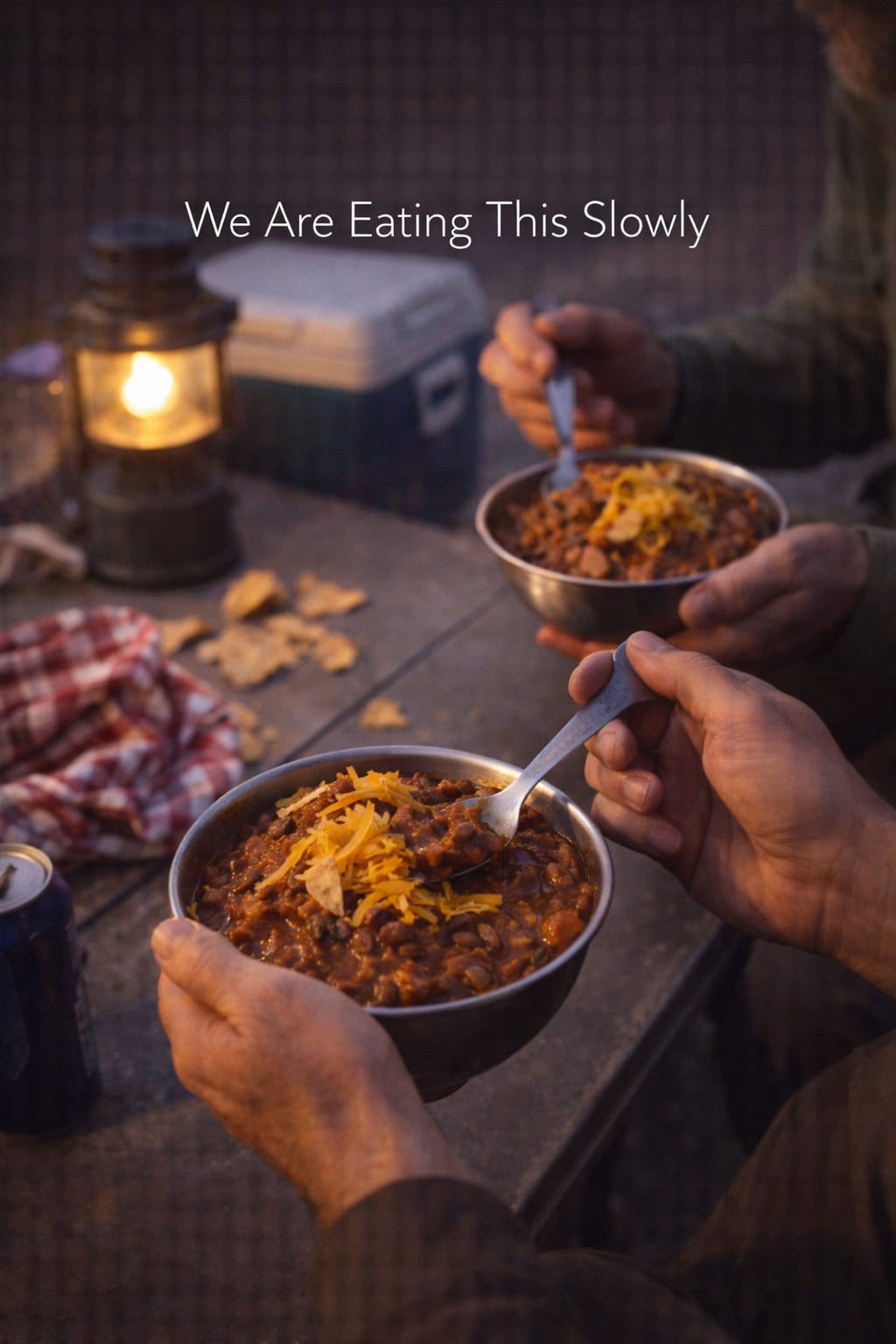 We Are Eating This Slowly