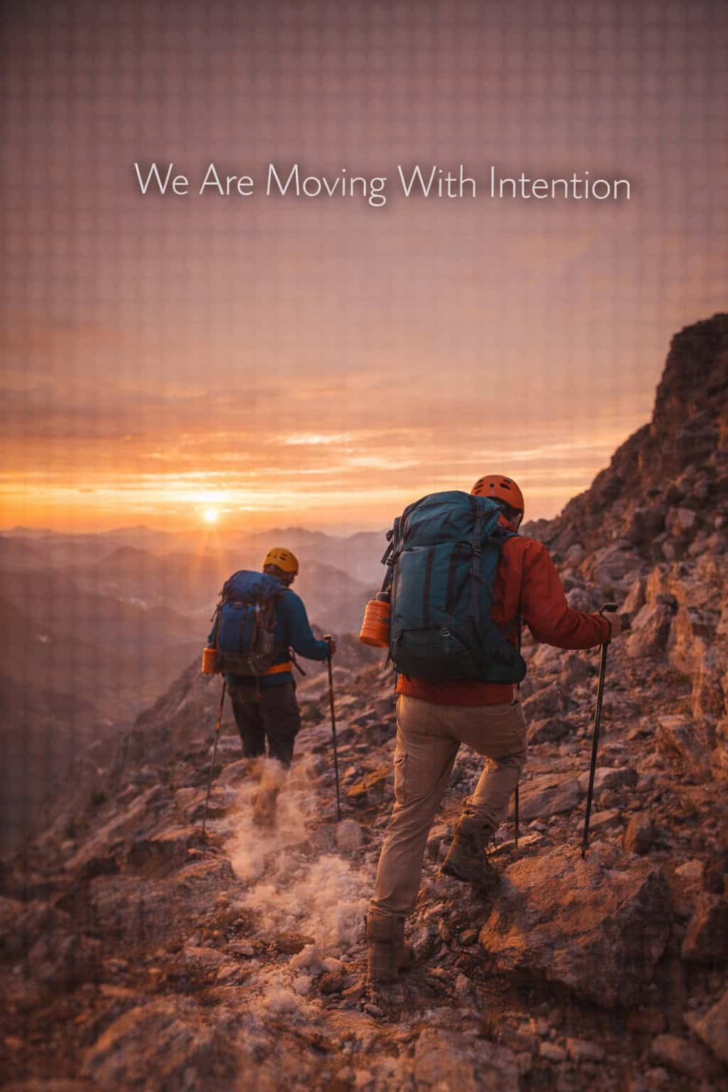 We Are Moving With Intention