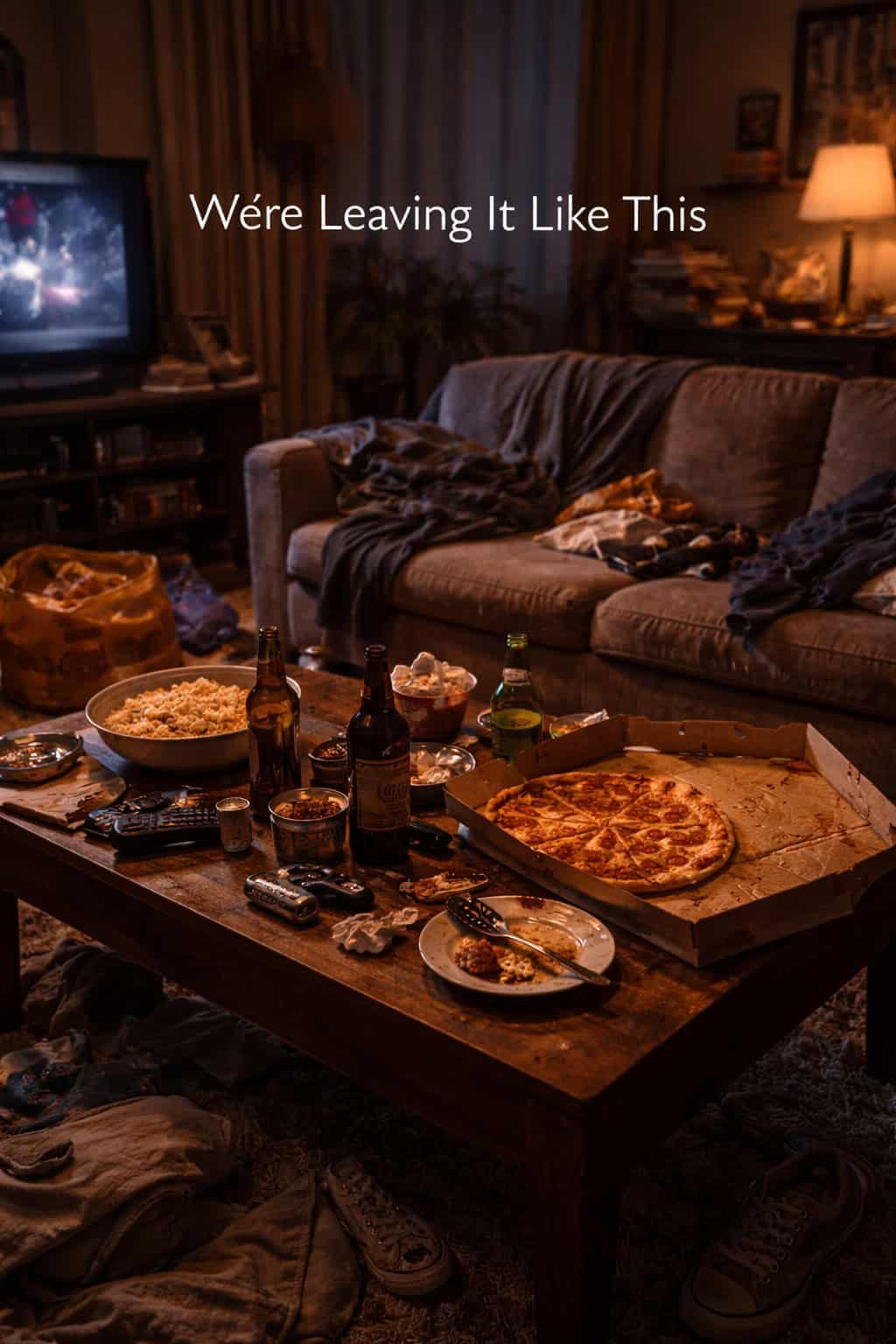 We’re Leaving It Like This