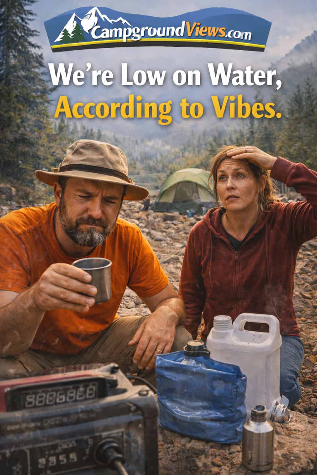 We’re Low on Water, According to Vibes