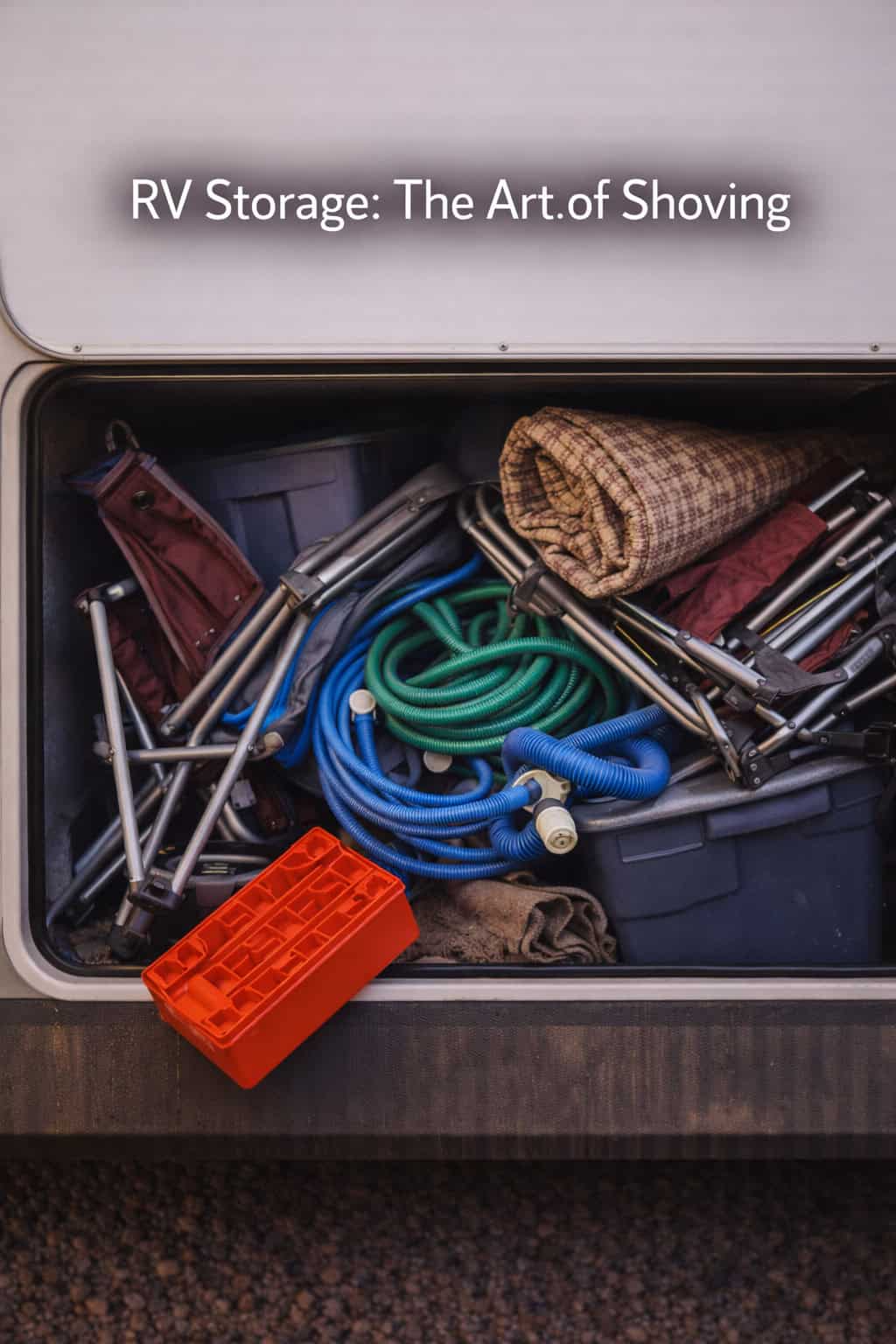 RV Storage: The Art of Shoving