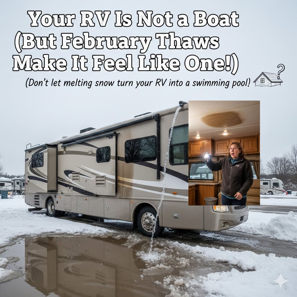 Your RV Is Not a Boat (But February Thaws Make It Feel Like One!)