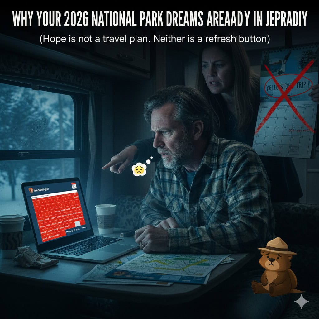 Why Your 2026 National Park Dreams Are Already in Jeopardy