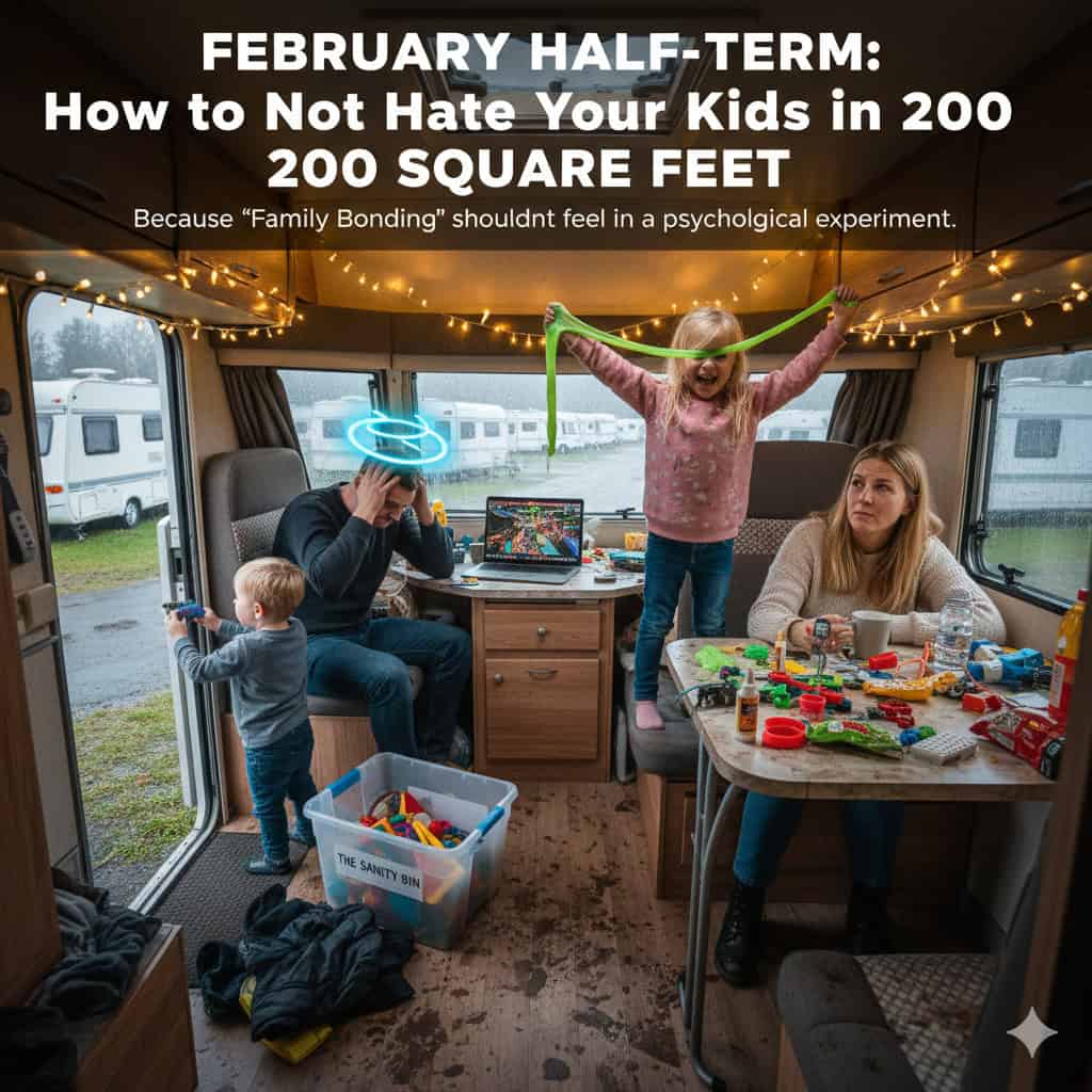February Half-Term: How to Not Hate Your Kids in 200 Square Feet