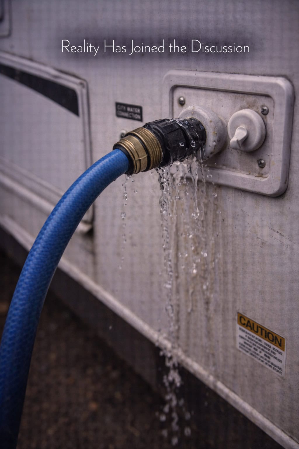 Reality Has Joined the Discussion