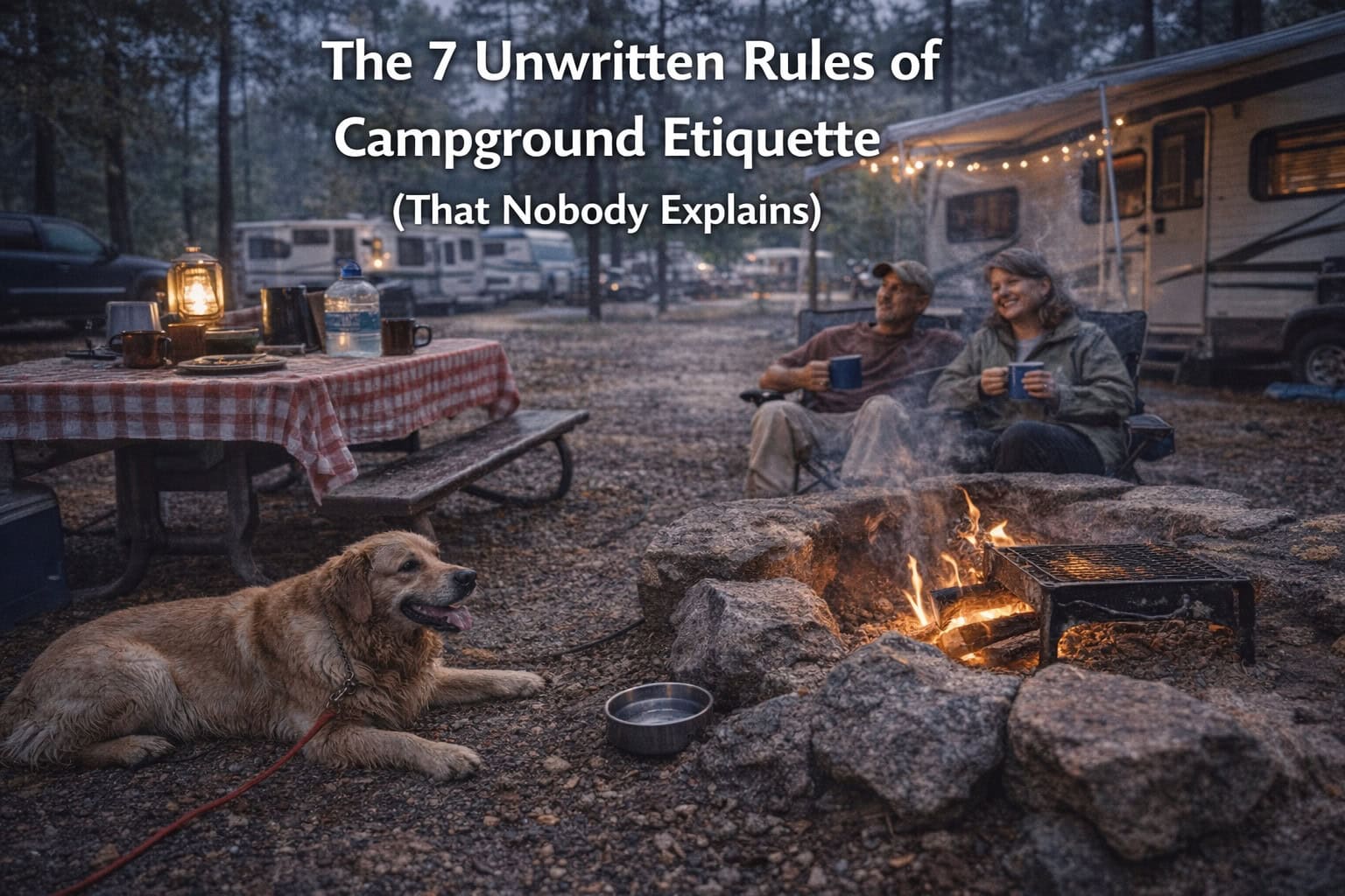 The 7 Unwritten Rules of Campground Etiquette (That Nobody Explains)