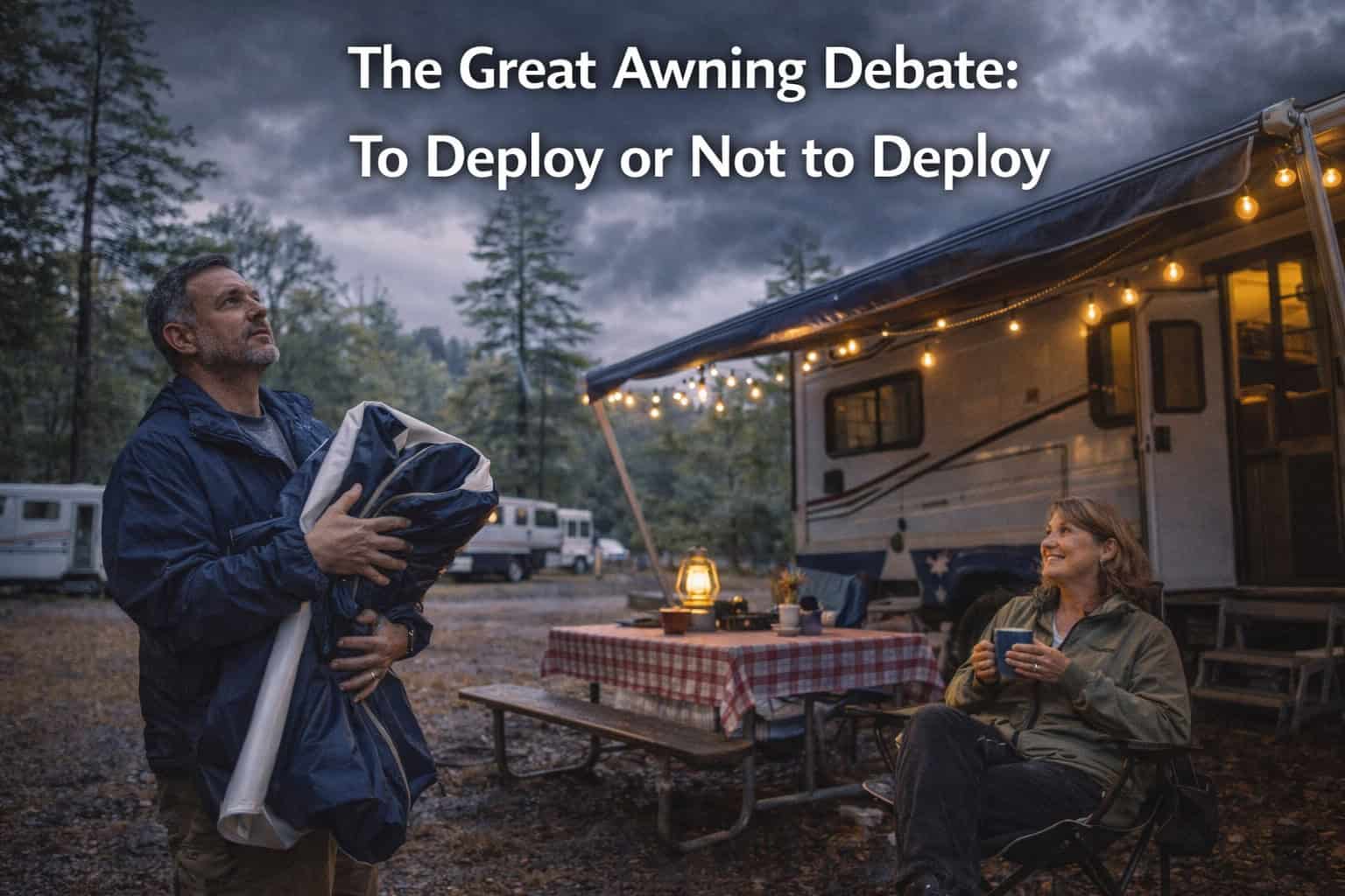 The Great Awning Debate: To Deploy or Not to Deploy