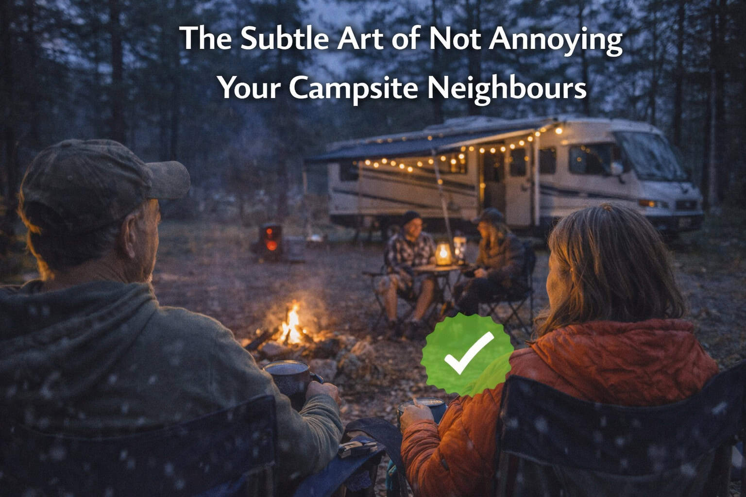 The Subtle Art of Not Annoying Your Campsite Neighbors