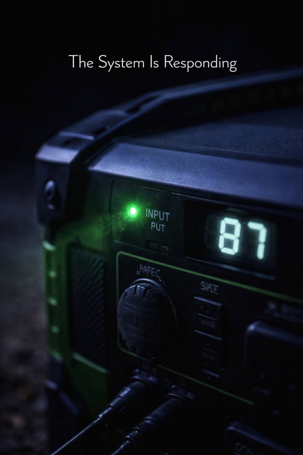 The System Is Responding