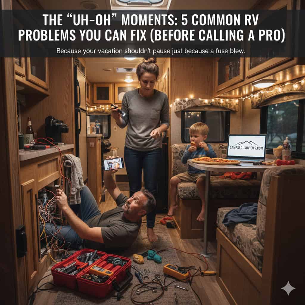 The "Uh-Oh" Moments: 5 Common RV Problems You Can Fix (Before Calling a Pro)