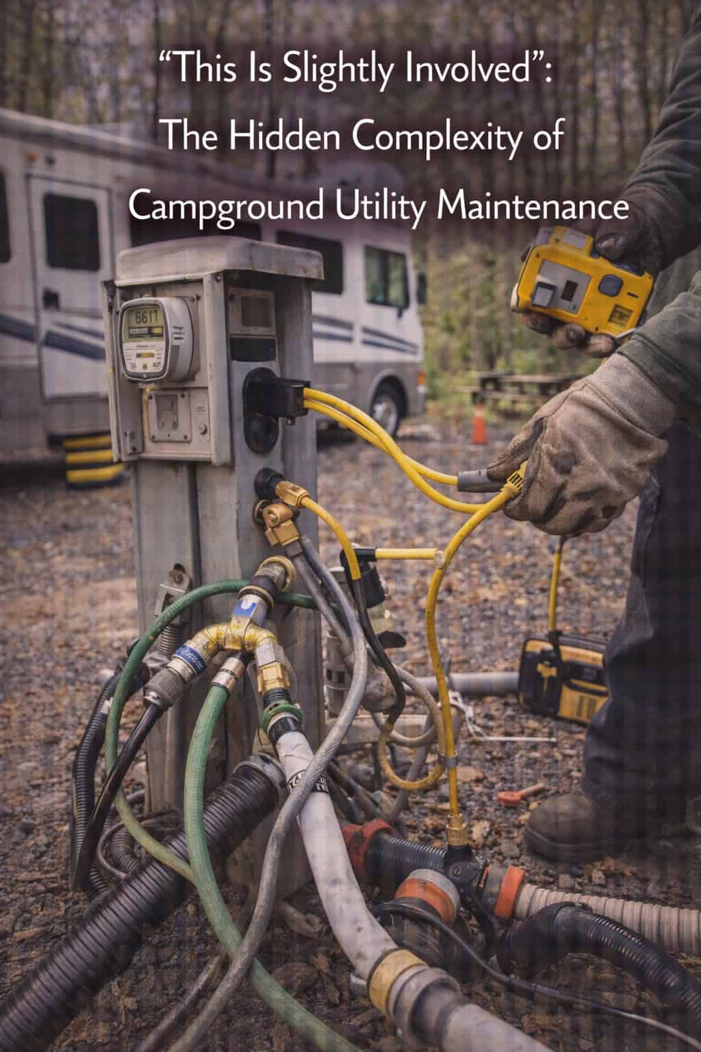 “This Is Slightly Involved”: The Hidden Complexity of Campground Utility Maintenance