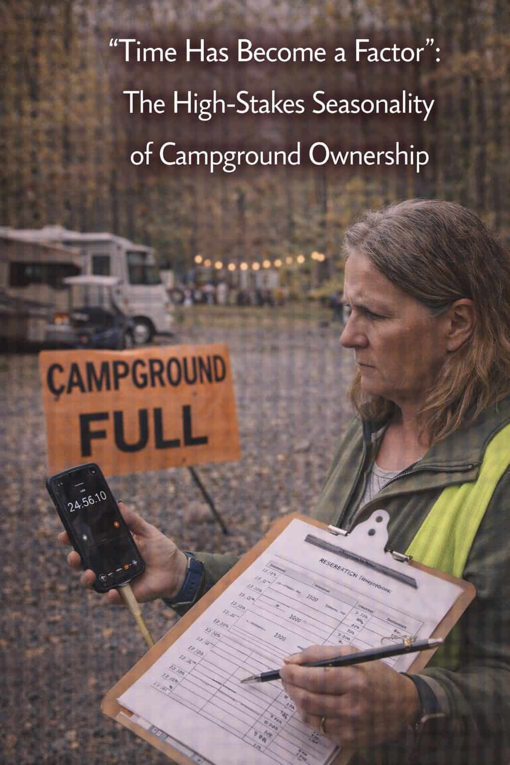 “Time Has Become a Factor”: The High-Stakes Seasonality of Campground Ownership