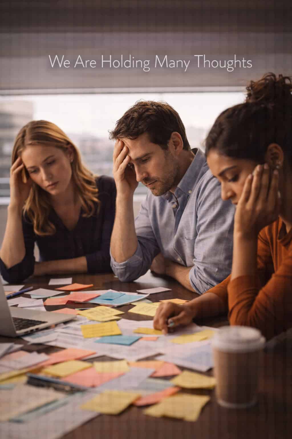 We Are Holding Many Thoughts