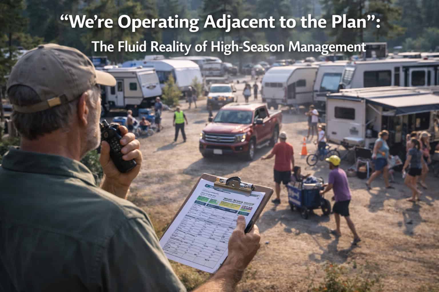 “We Are Operating Adjacent to the Plan”: The Fluid Reality of High-Season Management