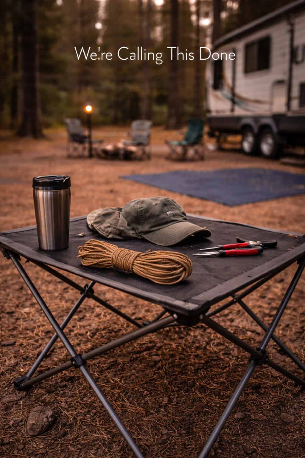 We’re Calling This Done