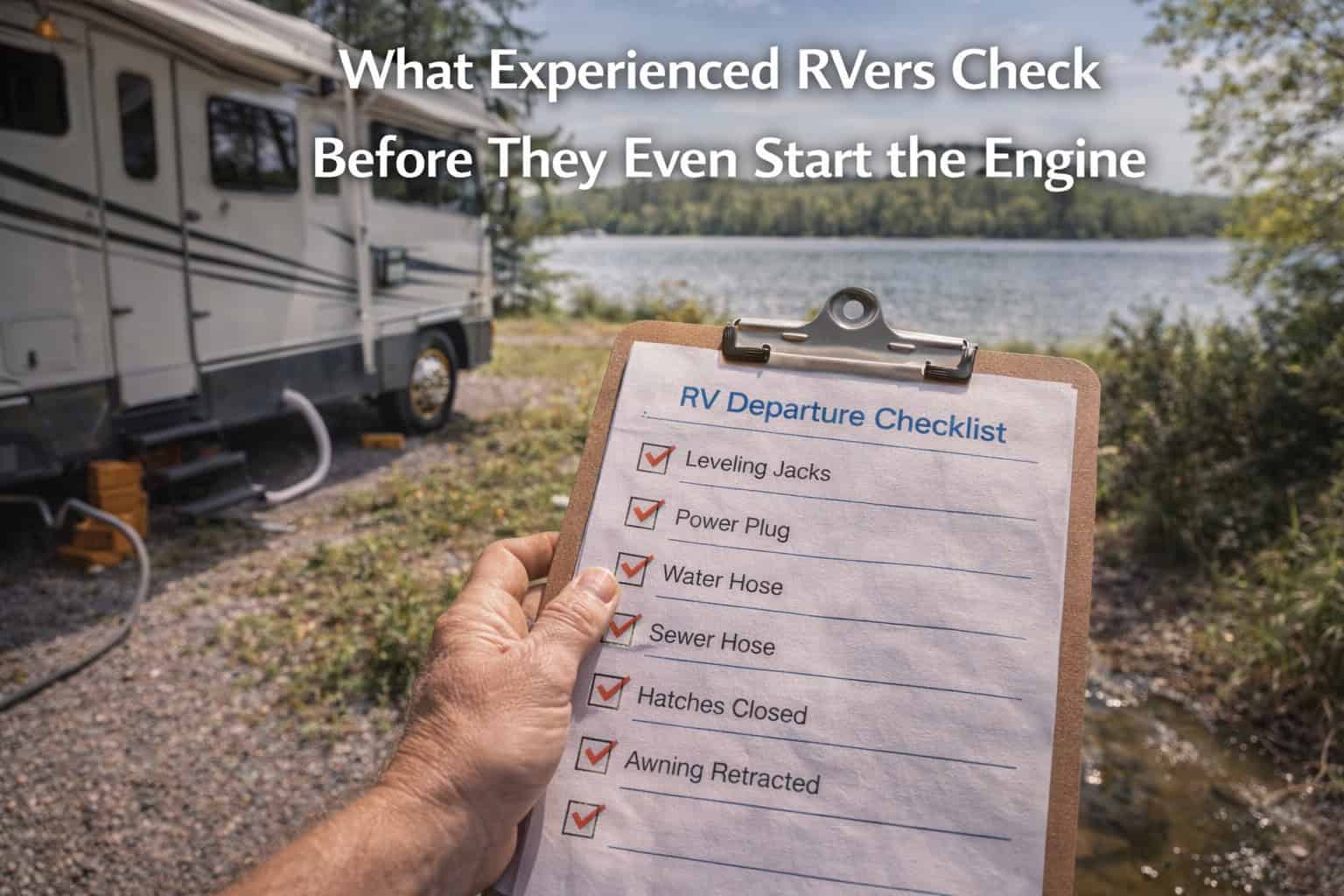 What Experienced RVers Check Before They Even Start the Engine