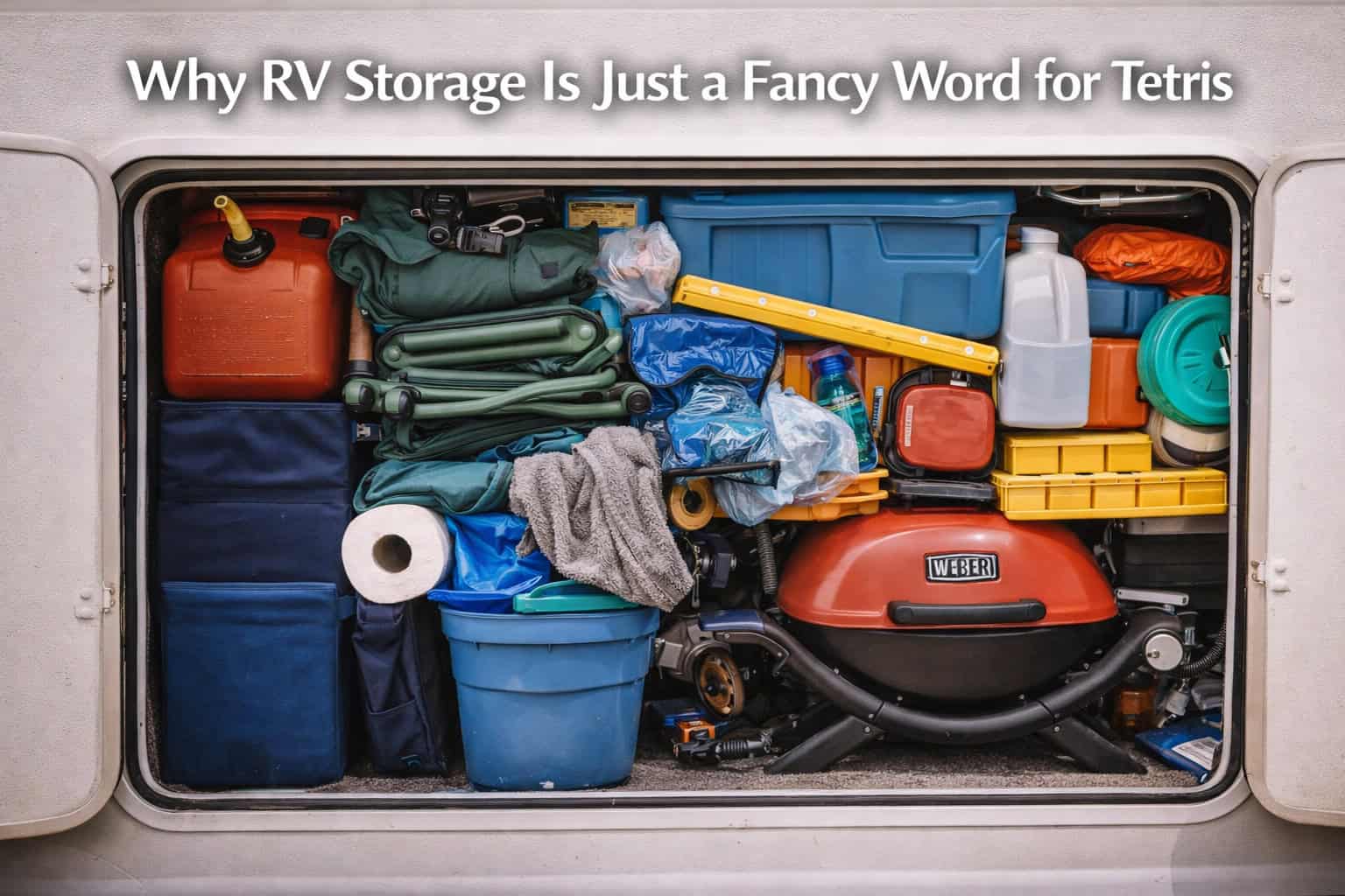 Why RV Storage Is Just a Fancy Word for Tetris