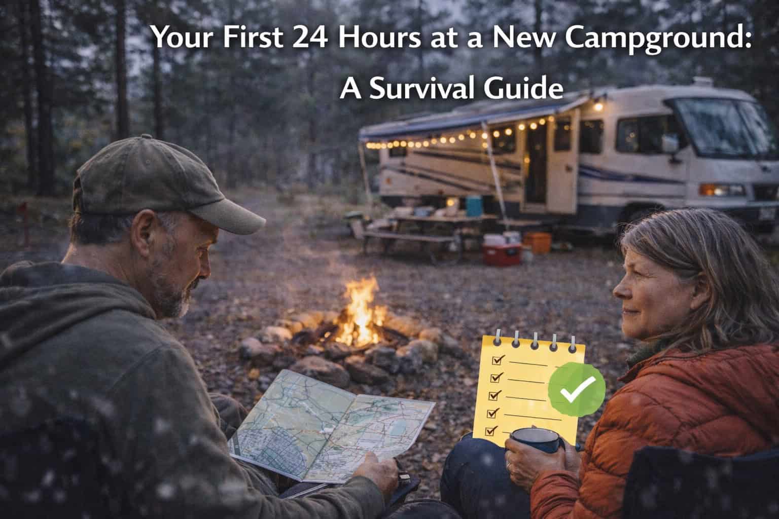Your First 24 Hours at a New Campground: A Survival Guide